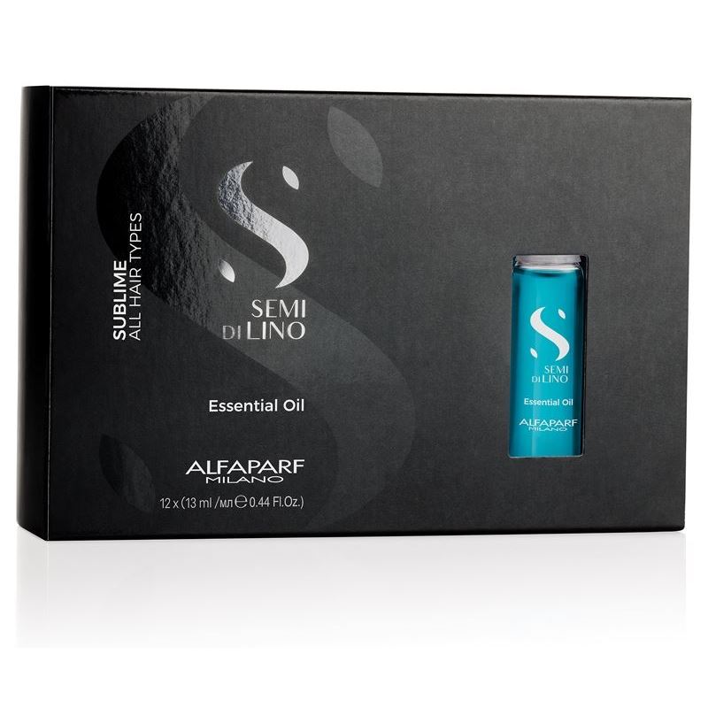 Alfaparf Milano Semi Di Lino Sublime Essential Oil Масло увлажняющее для всех типов волос 