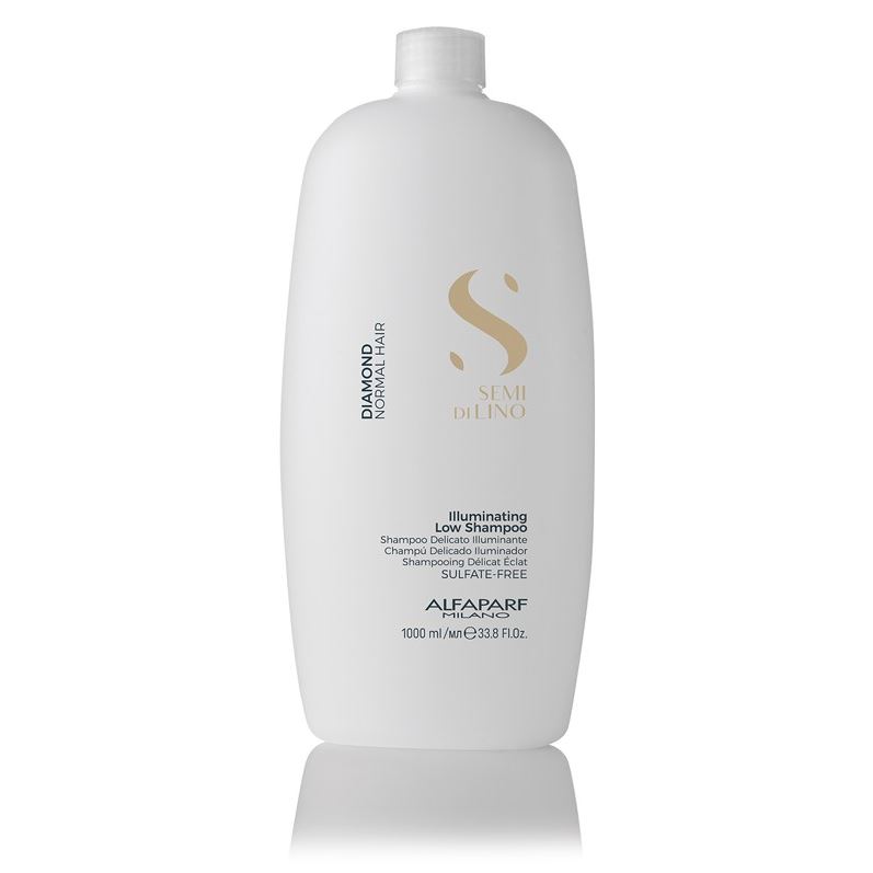 Alfaparf Milano Semi Di Lino Diamond Illuminating Low Shampoo Шампунь для нормальных волос, придающий блеск