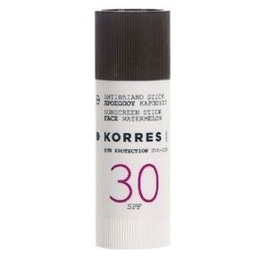 Korres Suncare Watermelon Sunscreen Stick Face SPF 30 Солнцезащитный стик для лица Арбуз SPF 30