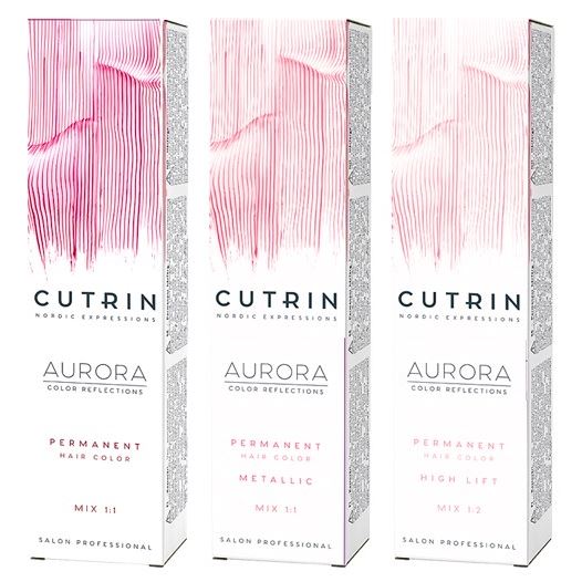 Cutrin Coloring Hair and Perming Aurora Permanent Hair Color Перманентный краситель