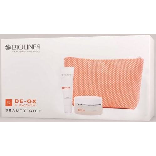 Bioline JaTo DE OX C Evolution  De-Ox Set Подарочный набор с витамином С: сыворотка, эмульсия для молодой кожи