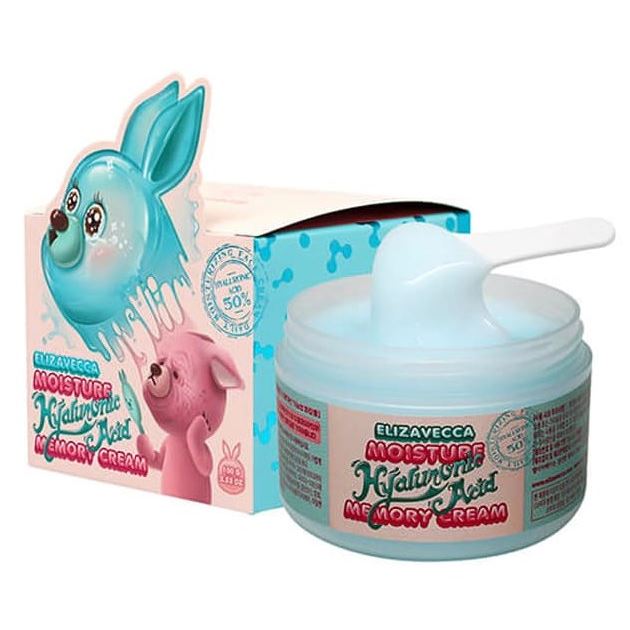 Elizavecca Milky Piggy Moisture Hyaluronic Acid Memory Cream Крем для лица увлажняющий гиалуроновый - Гиалуроновый крем-пудинг для лица 