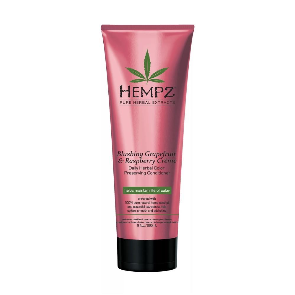 Hempz Hair Care Blushing Grapefruit & Raspberry Creme Conditioner  Кондиционер растительный Грейпфрут и Малина для сохранения цвета и блеска окрашенных волос
