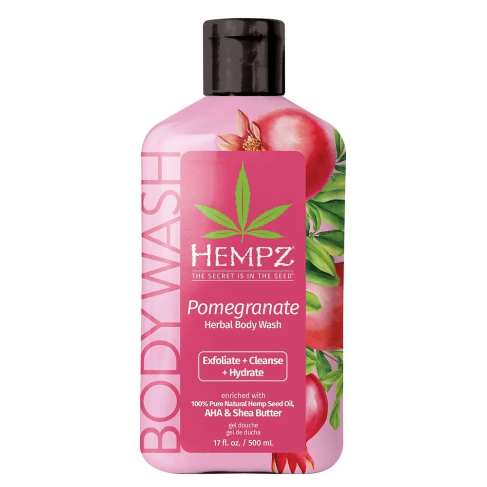 Hempz Body Care Pomegranate Herbal Body Wash Гель для душа Гранат