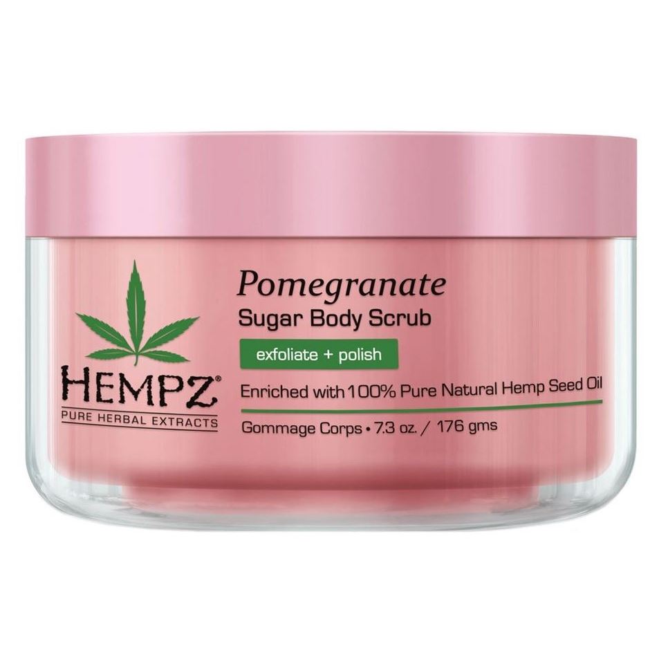 Hempz Body Care Body Scrub - Sugar & Pomegranate Скраб для тела сахар и гранат