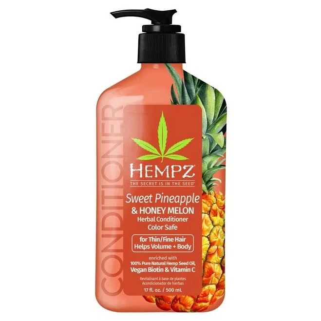 Hempz Hair Care Sweet Pineapple & Honey Melon Volumizing Conditioner Кондиционер растительный для придания объёма, Ананас, Медовая Дыня
