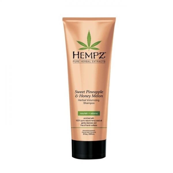 Hempz Hair Care Volumizing Shampoo Sweet Pineapple & Honey Melon Шампунь растительный для придания объёма Ананас и Медовая Дыня