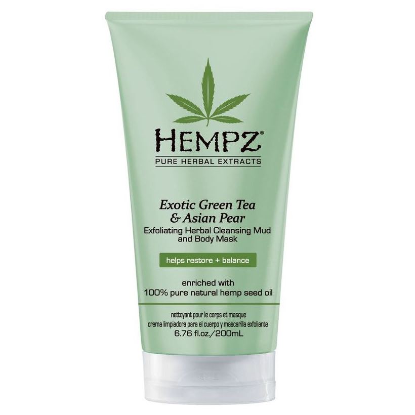 Hempz Body Care Exotic Green Tea & Asian PearExfoliating Cleansing Mud&Mask Маска-глина отшелушивающая