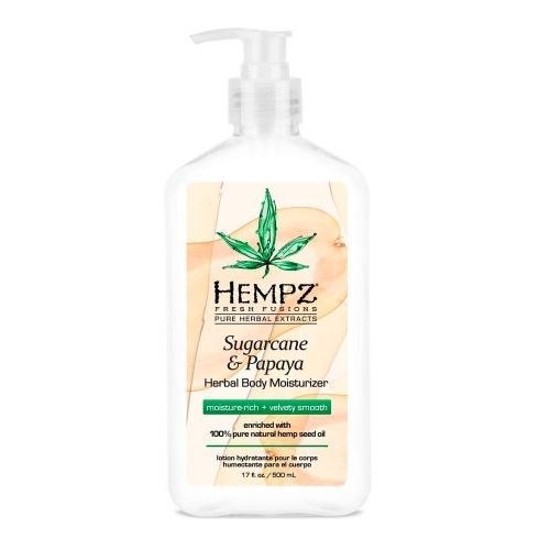 Hempz Body Care Sugarcane & Papaya Herbal Body Moisturizer Молочко для тела Сахарный тростник и Папайя