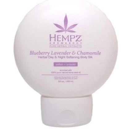 Hempz Body Care Blueberry Lavender & Chamomile Herbal Day & Night Softening Body Silk Шёлк для лица и тела смягчающий Лаванда, Ромашка и Дикие Ягоды