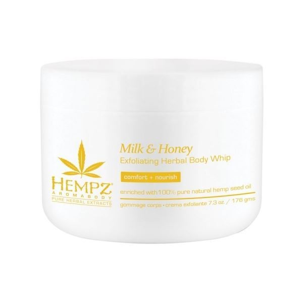 Hempz Body Care Milk & Honey Herbal Sugar Body Scrub  Exfoliating Herbal Body Whip Скраб для тела Молоко и Мёд
