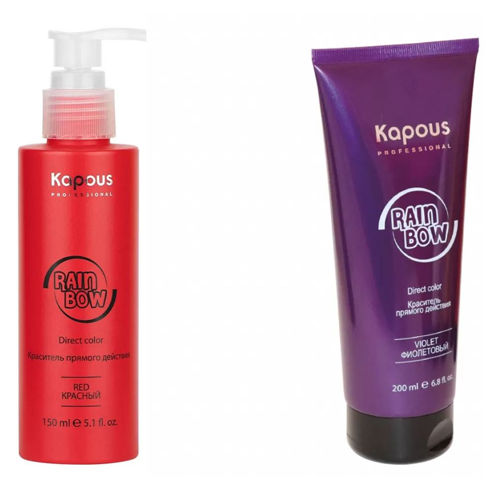 Kapous Professional Color and Tints Rainbow Краситель прямого действия для волос Краситель прямого действия для волос