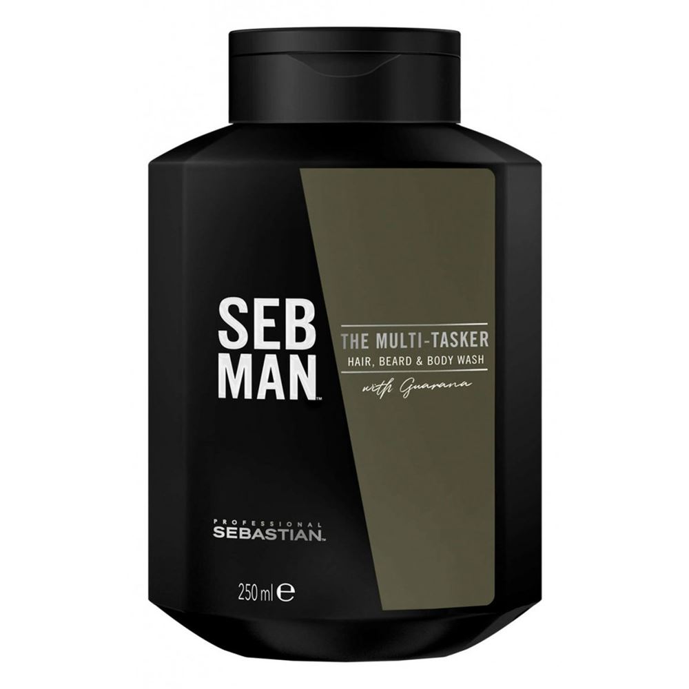 SEB MAN Hair Care The Multitasker Шампунь для ухода за волосами, бородой и телом 3 в 1