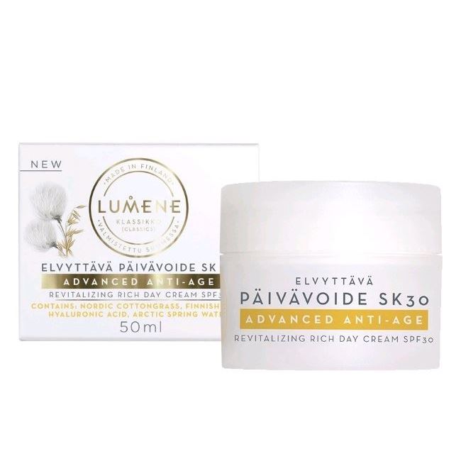 Lumene Klassikko Advanced Anti-Age Revitalizing Rich Cream Антивозрастной восстанавливающий дневной крем SPF30 
