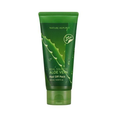 Nature Republic Skin Care Real Squeeze Aloe Vera Peel Off Pack  Маска-пленка с экстрактом алое