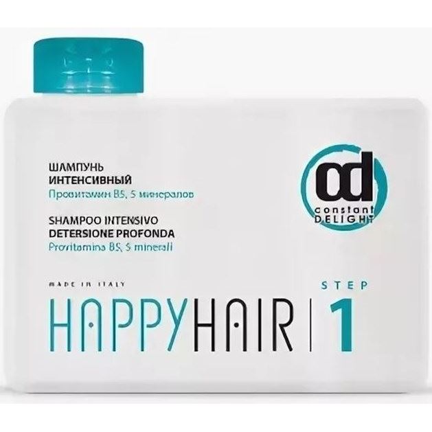 Constant Delight Ricostruzione Happy Hair Intensivo Shampoo Step 1 Шампунь интенсивный Шампунь интенсивный 