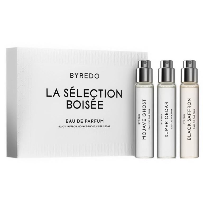 Byredo Fragrance La Selection Boisee Set Набор: Mojave Ghost, Super Cedar & Black Saffron