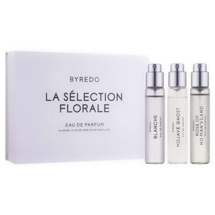 Byredo Fragrance La Selection Florale Set Набор: Blanche, La Tulipe, Rose of no Man's Land