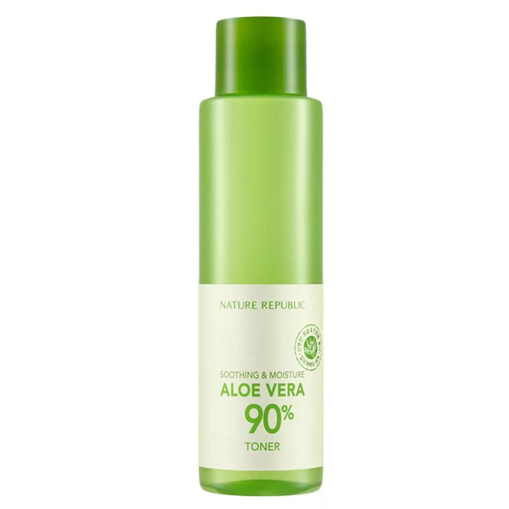 Nature Republic Skin Care Soothing & Moisture Aloe Vera 90% Toner Тонер для лица успокаивающий с экстрактом Алоэ Вера