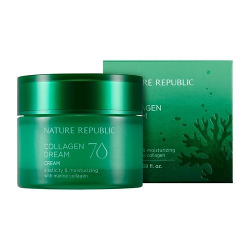 Nature Republic Skin Care Collagen Dream 70 Cream Крем с морским коллагеном увлажняющий