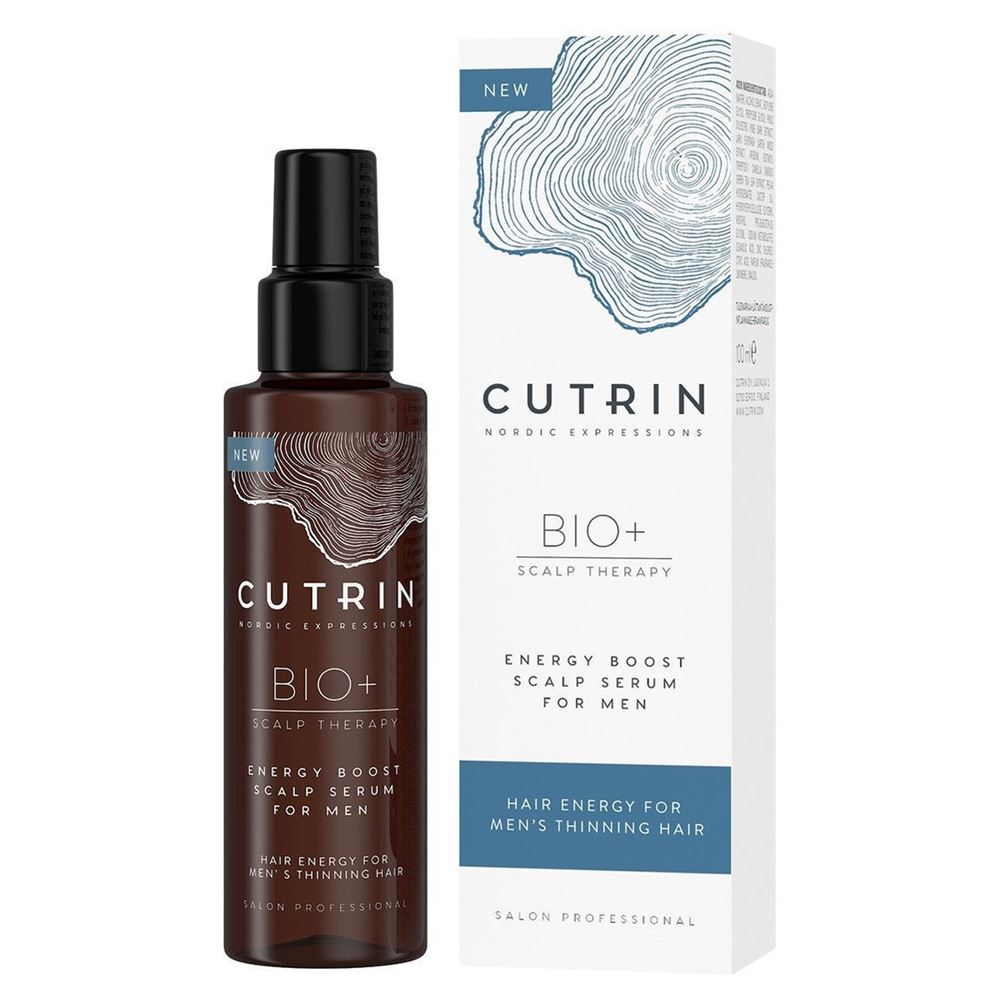 Cutrin Bio+  Bio+ Scalp Therapy Energy Boost Scalp Serum For Men  Сыворотка-бустер для укрепления волос у мужчин