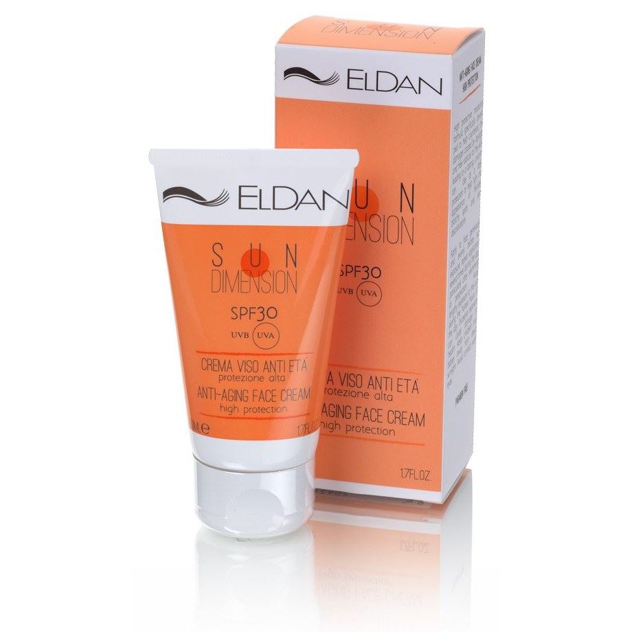 Eldan Солнечная линия Sun Dimenson Face Cream SPF 30 Дневная защита от солнца 