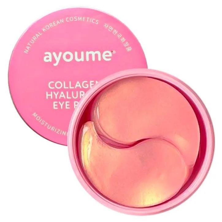 Ayoume Face Care Collagen + Hyaluronic Eye Patch Гидрогелевые патчи с коллагеном и гиалуроновой кислотой