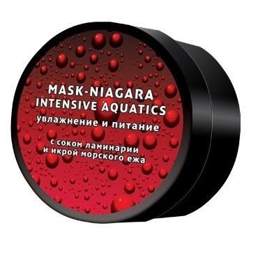 Galacticos Ocean and Europa Care  Mask-Niagara Intensive Aquatics  Маска для сухих и нормальных волос-увлажнение и питание с соком ламинарии и икрой морского ежа 