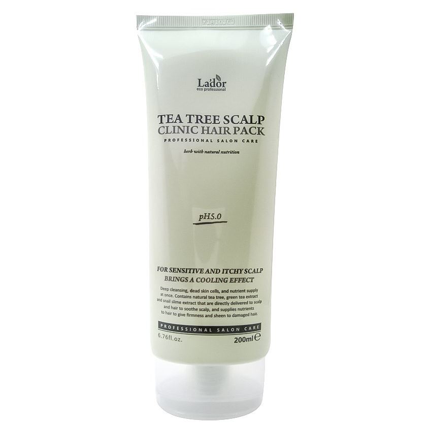 Lador Hair Care Teatree Scalp Clinic Hair Pack Маска для волос и кожи головы с чайным деревом 
