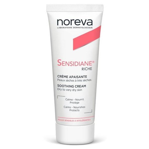 Noreva Sensidiane Sensidiane Rich Soothing Cream Dry to Very dry skin Успокаивающий крем для сухой и очень сухой кожи, насыщенная тектура