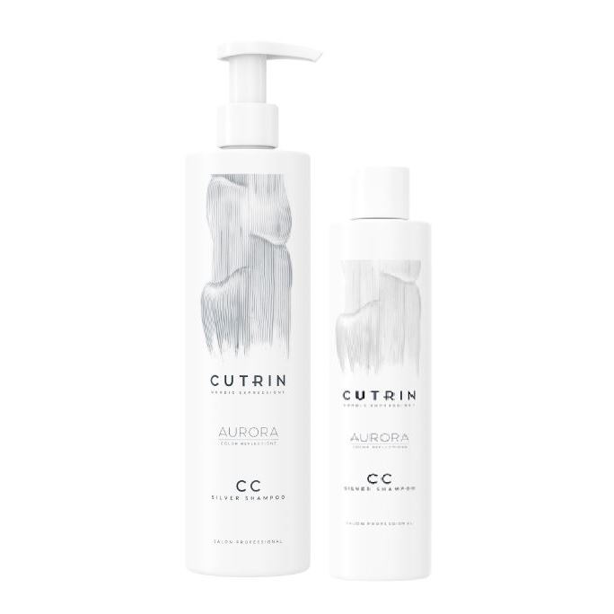 Cutrin Coloring Hair and Perming CC Silver Shampoo Тонирующий шампунь для поддержания цвета "Серебристый иней"
