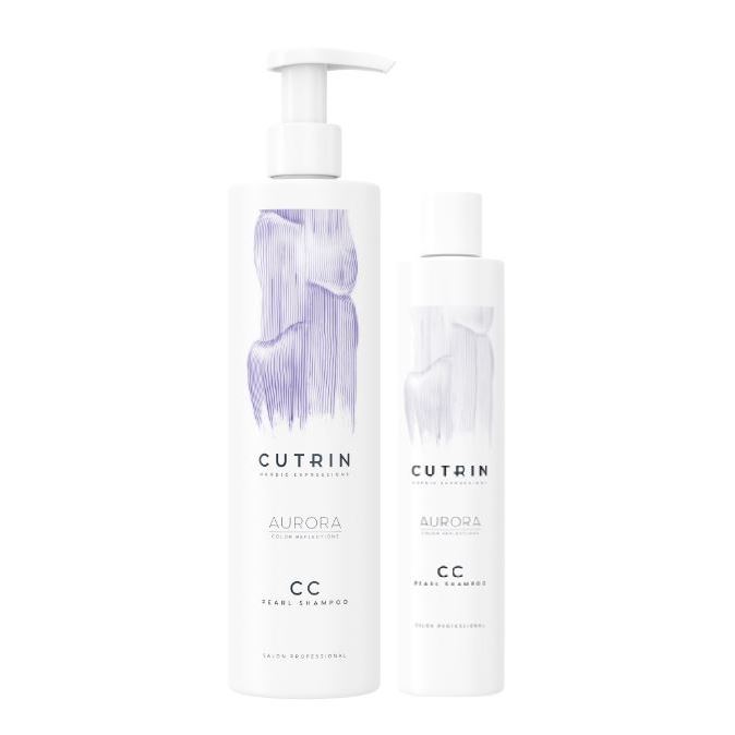 Cutrin Coloring Hair and Perming CC Pearl Shampoo  Тонирующий шампунь для поддержания цвета "Перламутровый блеск"