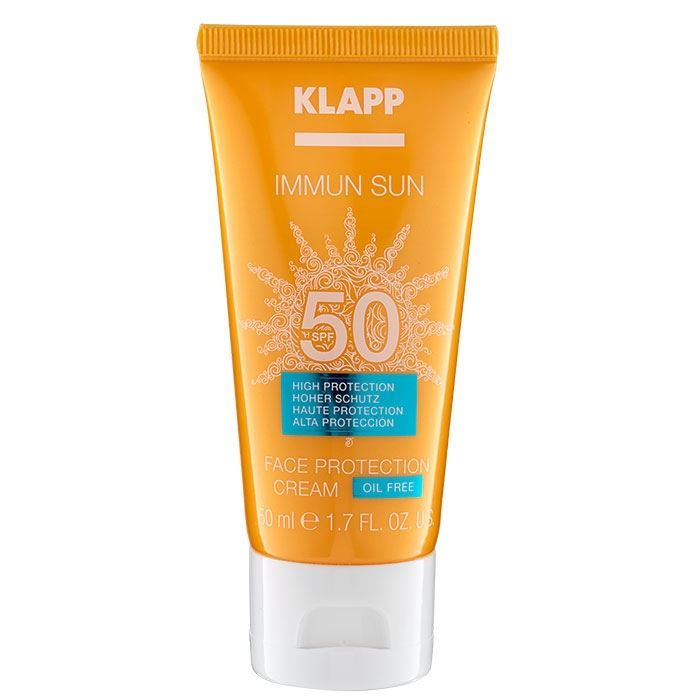 Klapp Hyluronic Immun Immun Sun Face Protection Cream SPF50 Солнцезащитный крем для лица