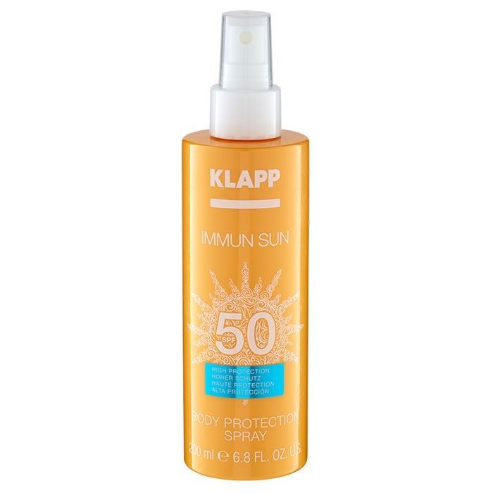 Klapp Hyluronic Immun Immun Sun Body Protection Spray SPF50 Солнцезащитный спрей для тела