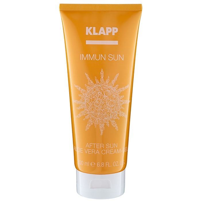 Klapp Hyluronic Immun Immun Sun After Sun Aloe Vera Cream-Gel  Успокаивающий крем для тела после загара с Алоэ Вера