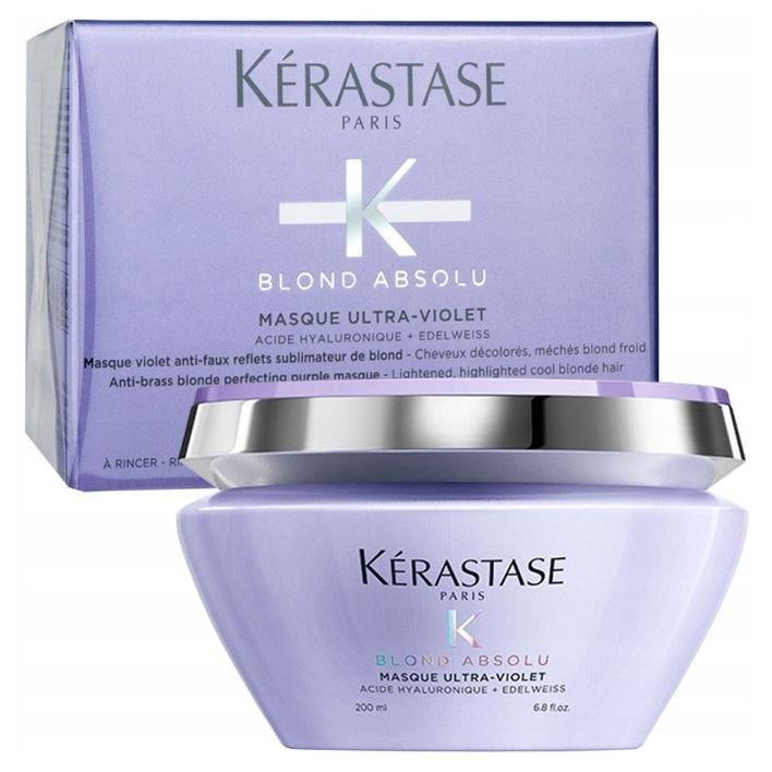 Kerastase Blond Absolu Ultra-Violet Mask Питательная маска для волос с фиолетовым пигментом