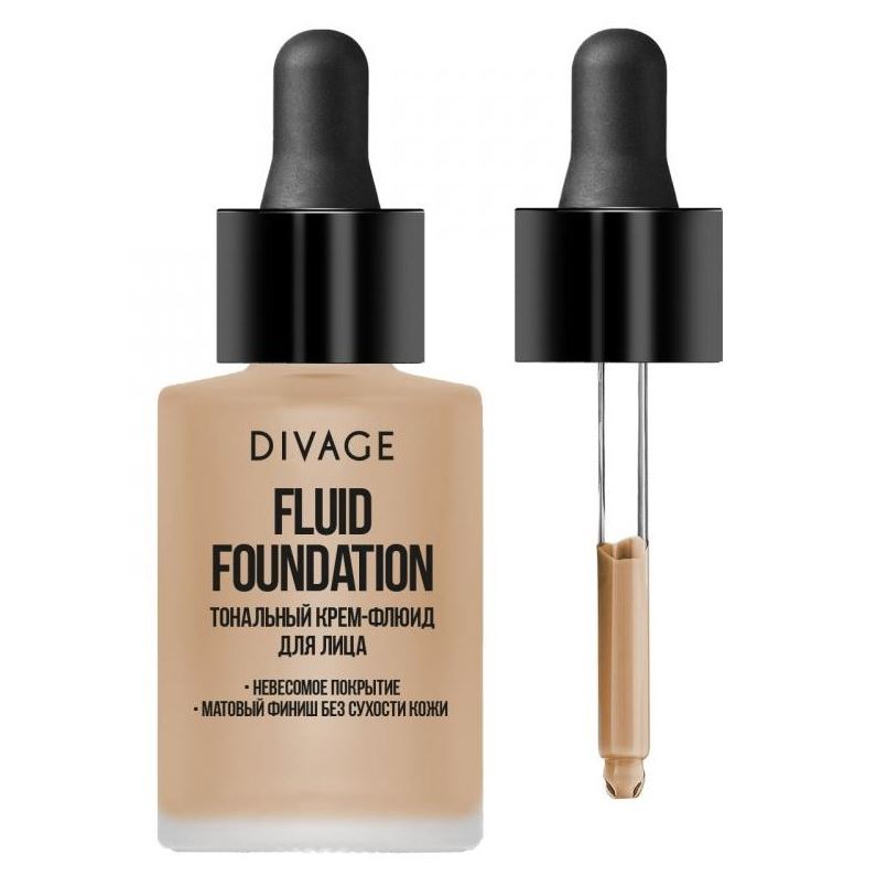 Divage Make Up Fluid Foundation  Тональный крем-флюид для лица