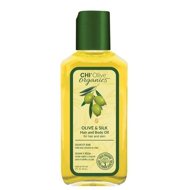 CHI Deep Brilliance Olive Organics Olive & Silk Hair and Body Oil Масло для волос и тела