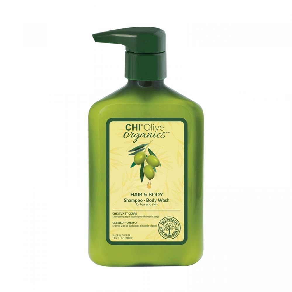 CHI Deep Brilliance Olive Organics Hair & Body Shampoo Body Wash Шампунь для волос и тела
