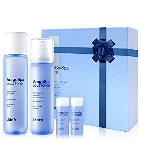 Skin79  Face Care Aragospa Aqua Skincare 2 Set Набор с гиалуроновой кислотой: Toner, Lotion