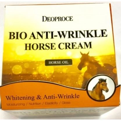 Deoproce Creams  BIO Anti-Wrinkle Horse Oil Cream Биокрем против морщин с лошадиным жиром