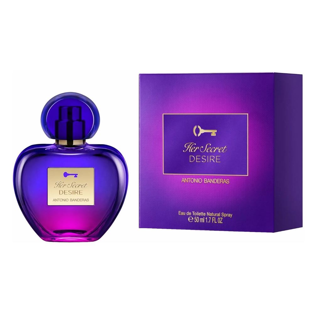 Antonio Banderas Fragrance Her Secret Desire Соблазнительный аромат для женщин