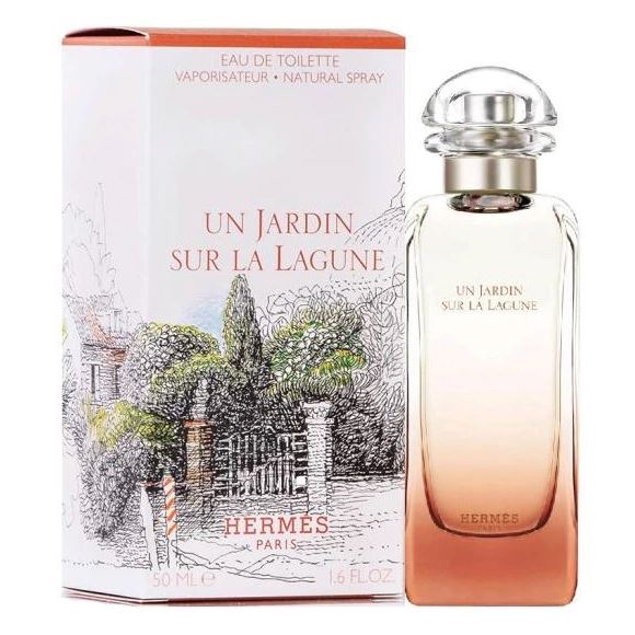 Hermes Fragrance Un Jardin Sur La Lagune Группа акватические зеленый цветочные 2019