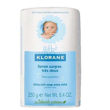 Klorane Bebe Питательное детское мыло Нежное питательное детское мыло
