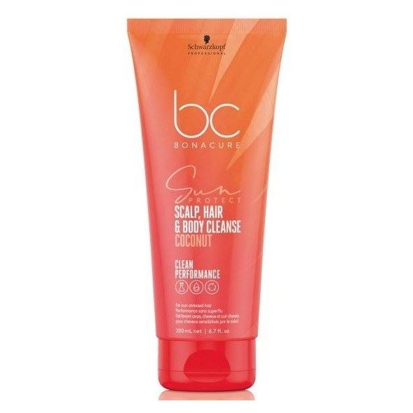 Schwarzkopf Professional Bonacure Sun Protect Sun Protect Shampoo Hair & Body Bath Шампунь для волос и тела