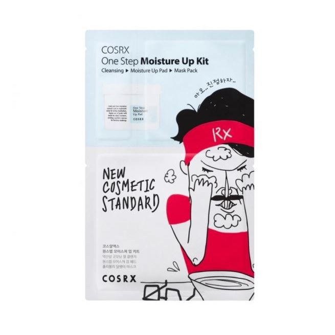 Cosrx Для сухой и обезвоженной кожи One Step Moisture Up Kit Комплекс для очищения и увлажнения кожи