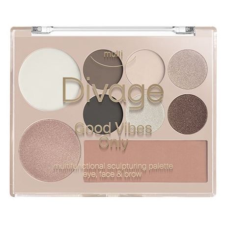 Divage Make Up Good Vibes Only Multifunctional Палетка для лица корректирующая