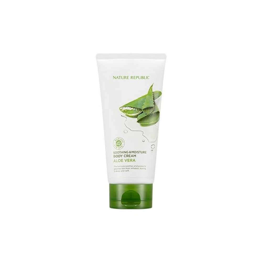 Nature Republic Skin Care Soothing & Moisture Aloe Vera Body Shower Gel  Гель для душа с экстрактом алоэ