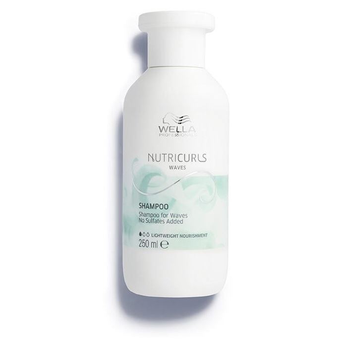 Wella Professionals Nutricurls Shampoo for Waves No Sulfates Added Бессульфатный шампунь для вьющихся волос