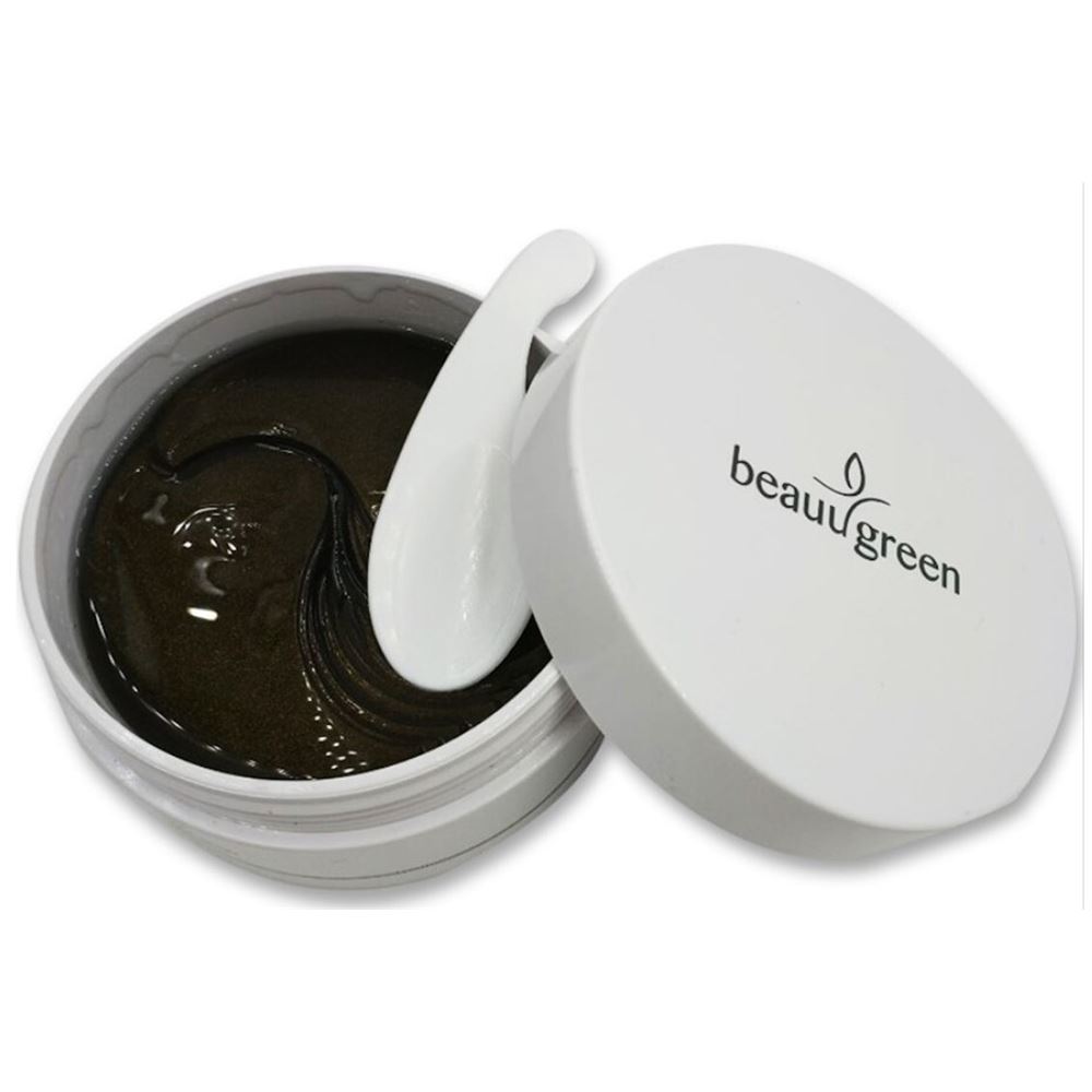 BeauuGreen Masks and Patches Sea Cucumber & Black Hydrogel Eye Patch Патчи для глаз гидрогелевые